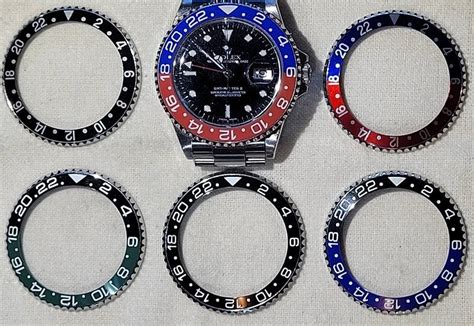 green bezel insert aluminum for rolex gmt|rolex gmt bezel replacement.